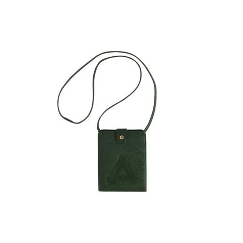 Palace PALACE LEATHER HANGING WALLET GREEN