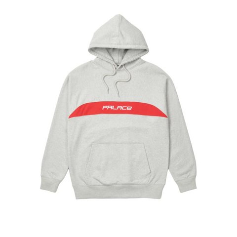 Palace SOFA SURFER HOOD GREY MARL