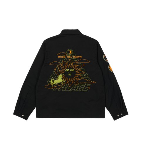 Palace DA ONE CARGO JACKET BLACK - Colorway