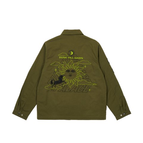 Palace DA ONE CARGO JACKET OLIVE - Colorway