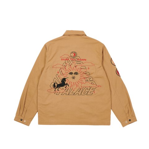 Palace DA ONE CARGO JACKET SAND - Colorway