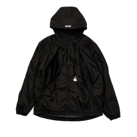Palace ZIP-IT SHELL JACKET BLACK - Colorway