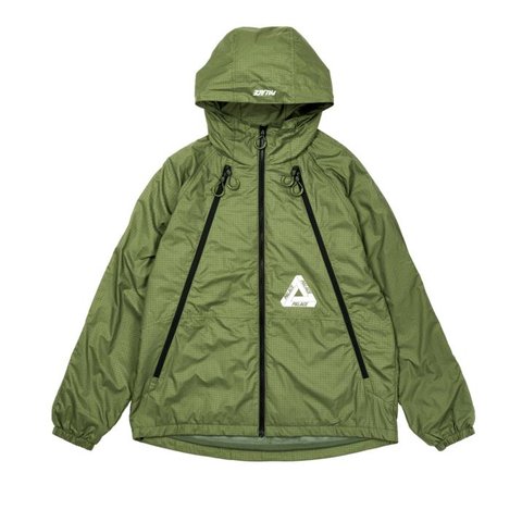 Palace ZIP-IT SHELL JACKET OLIVE
