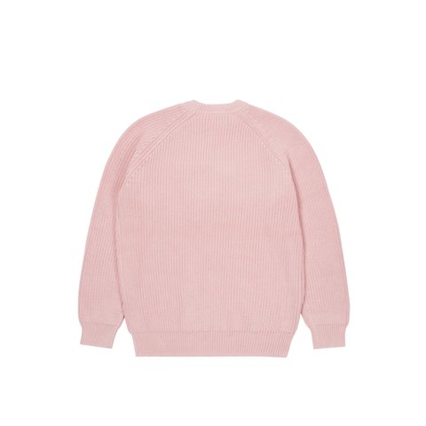 Palace COLLEGIATE KNIT PINK - Colorway