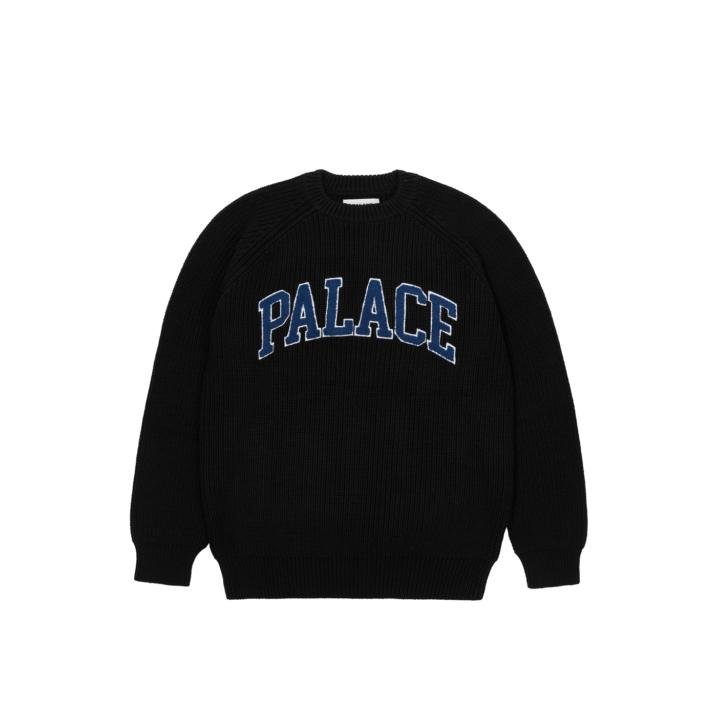 COLLEGIATE KNIT BLACK