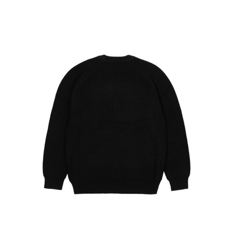 Palace COLLEGIATE KNIT BLACK - Colorway
