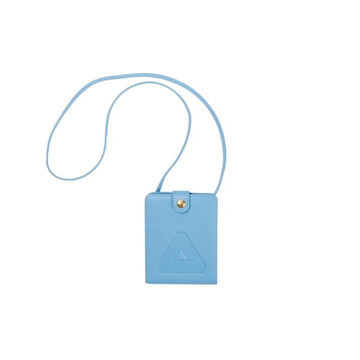 PALACE LEATHER HANGING WALLET BLUE