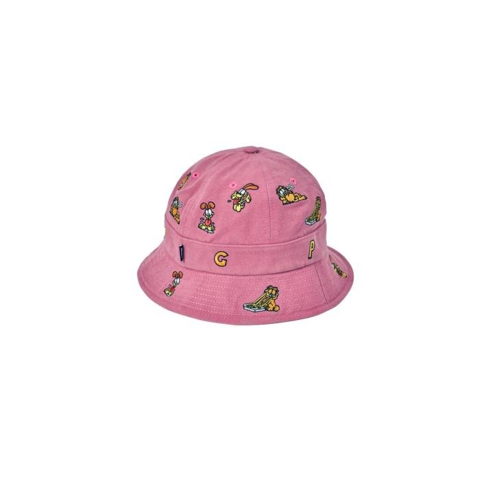 PALACE GARFIELD BUCKET HAT PINK