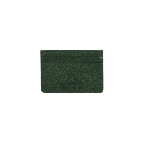 Palace PALACE LEATHER CARD HOLDER GREEN