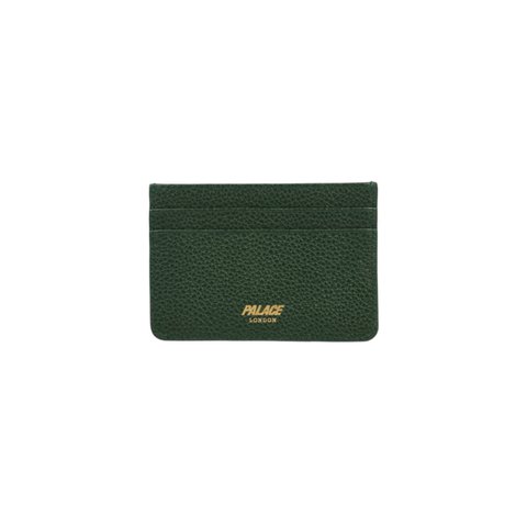 Palace PALACE LEATHER CARD HOLDER GREEN - Colorway