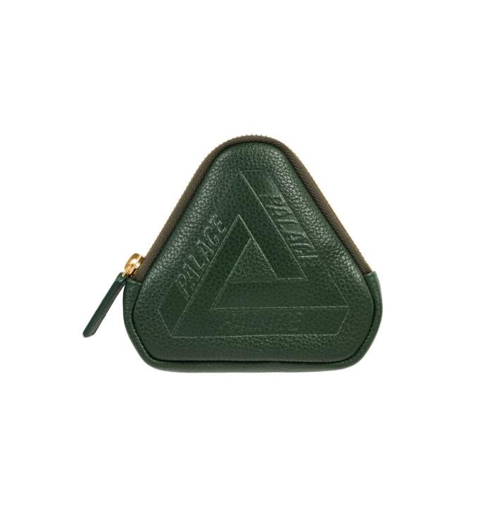 PALACE LEATHER COIN WALLET GREEN