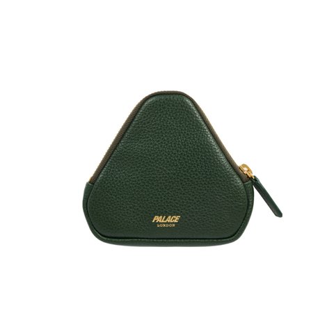 Palace PALACE LEATHER COIN WALLET GREEN - Colorway
