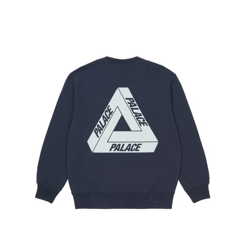 Palace SLUB CREW NAVY - Colorway