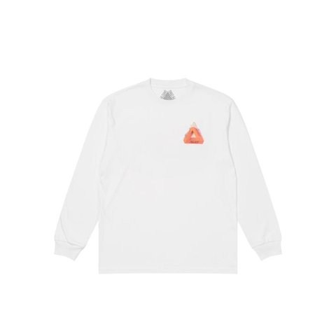 Palace CHAPPING LONGSLEEVE WHITE