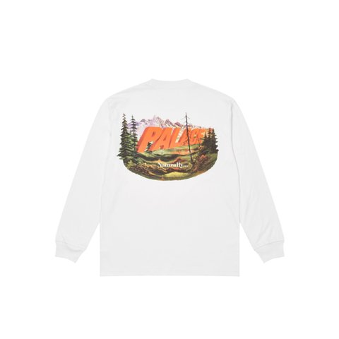 Palace CHAPPING LONGSLEEVE WHITE - Colorway