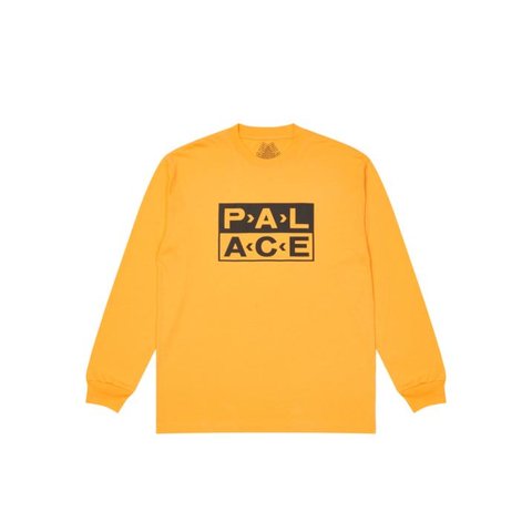 Palace P>A>L LONGSLEEVE LIGHT ORANGE