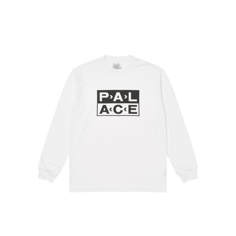 Palace P>A>L LONGSLEEVE WHITE