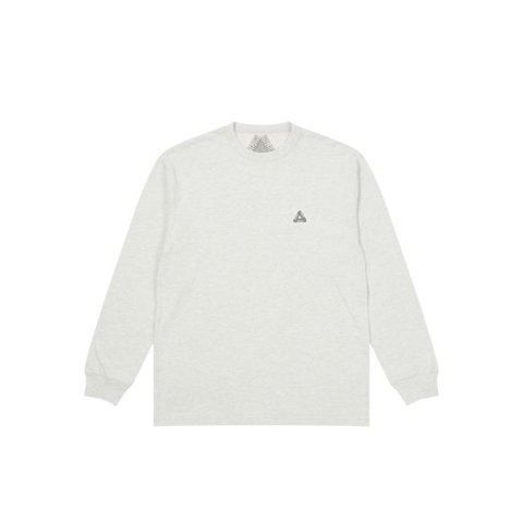 Palace SOFAR LONGSLEEVE LIGHT GREY MARL