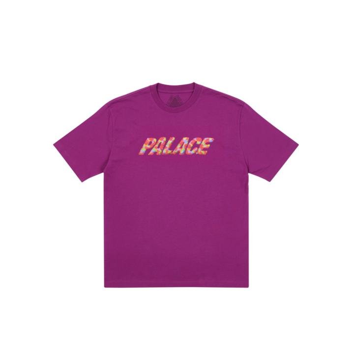 FLUFFLY T-SHIRT PLUM