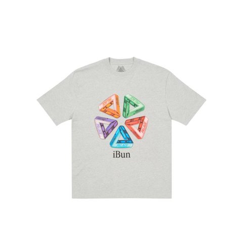 Palace ICH BUN T-SHIRT GREY MARL