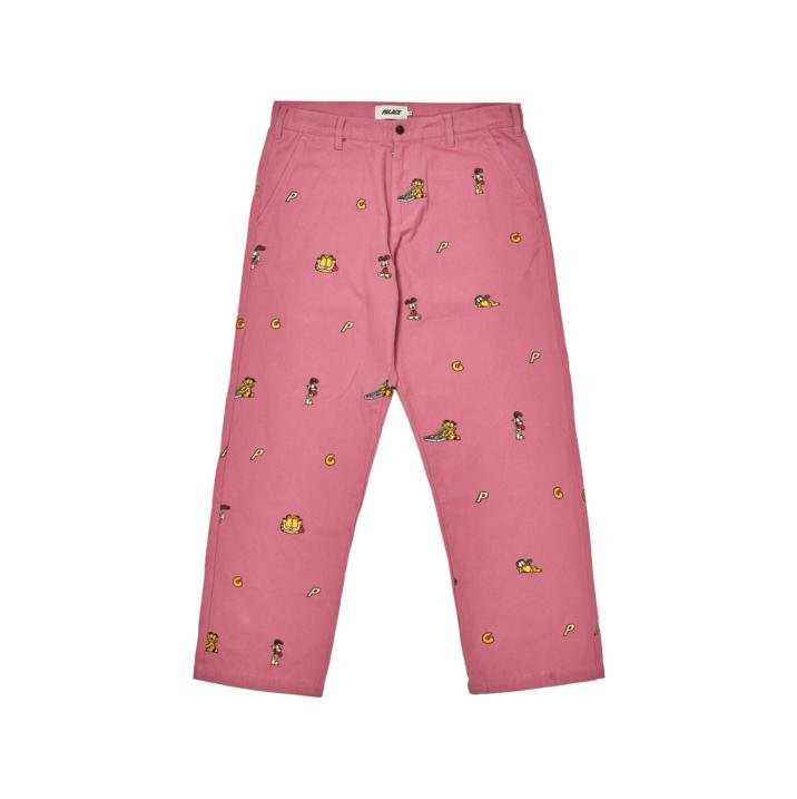 PALACE GARFIELD WORK PANT PINK