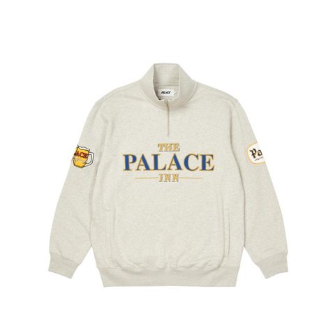 PUB GRUB FUNNEL NECK GREY MARL