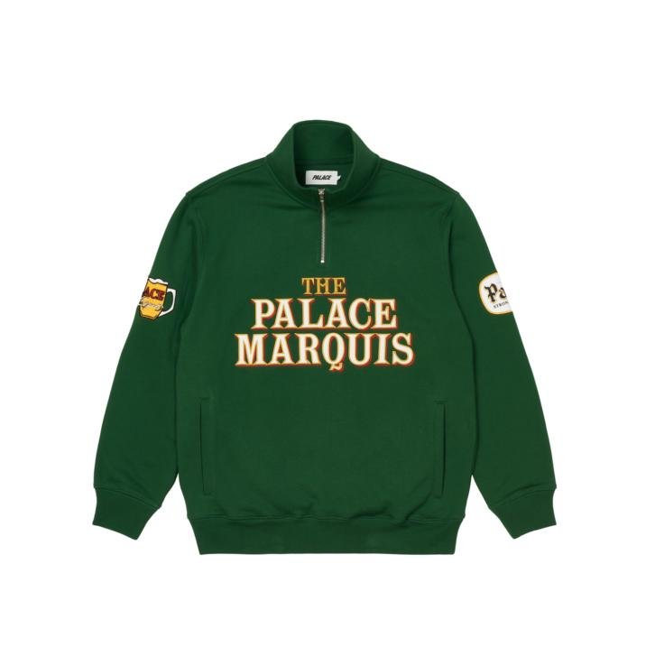 PUB GRUB FUNNEL NECK GREEN