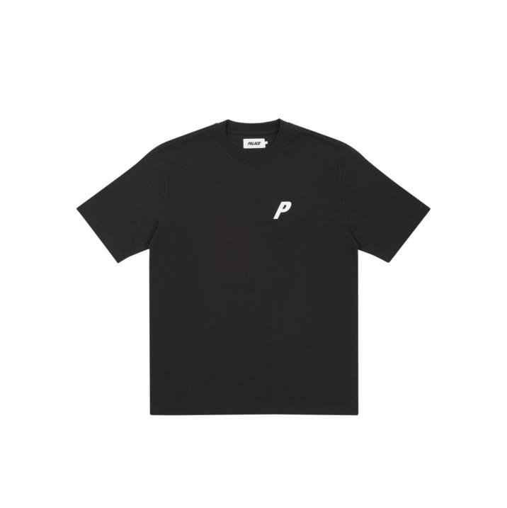 FELT P T-SHIRT BLACK