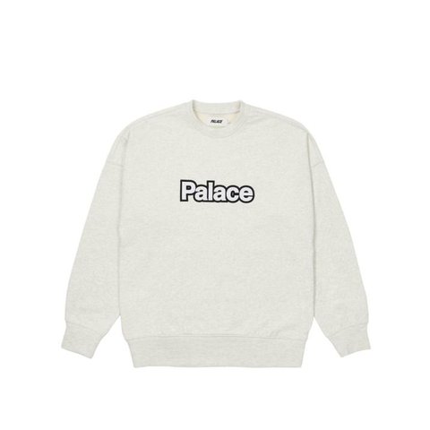 Palace WORD CREW GREY MARL