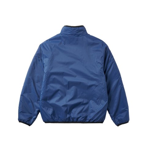 Palace MIRAGE REVERSIBLE FLEECE JACKET BLUE - Colorway