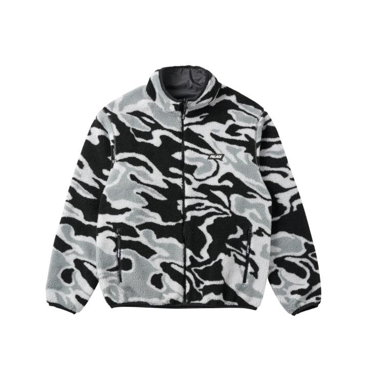 MIRAGE REVERSIBLE FLEECE JACKET BLACK