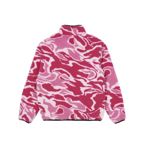 Palace MIRAGE REVERSIBLE FLEECE JACKET PINK - Colorway