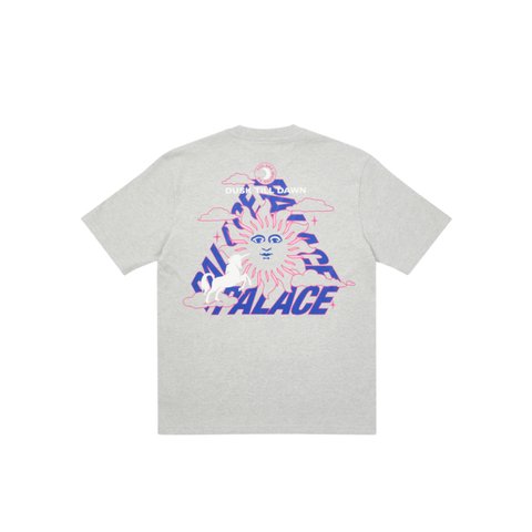 Palace DA ONE T-SHIRT GREY MARL - Colorway