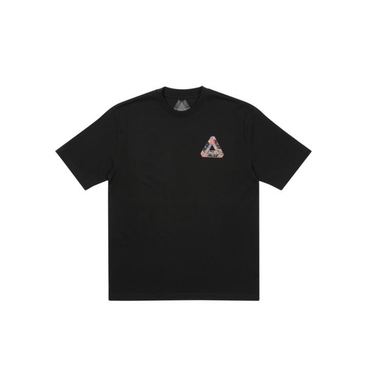 TRI-STICKER PACK T-SHIRT BLACK