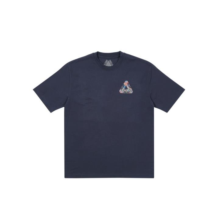 TRI-STICKER PACK T-SHIRT NAVY