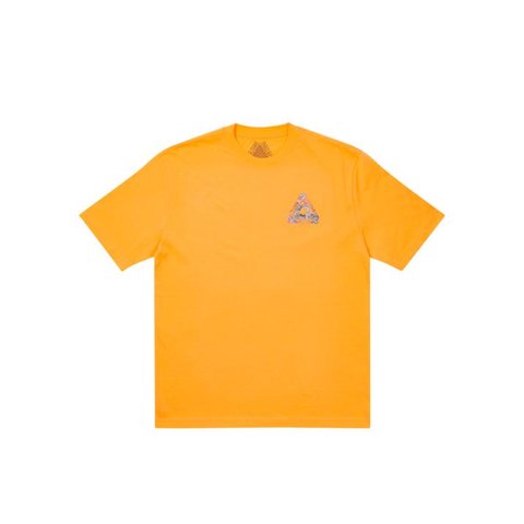 Palace TRI-STICKER PACK T-SHIRT LIGHT ORANGE