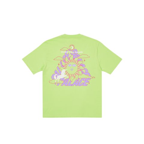 Palace DA ONE T-SHIRT LIGHT LIME - Colorway