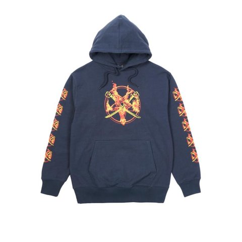 Palace FLAMED HOOD NAVY