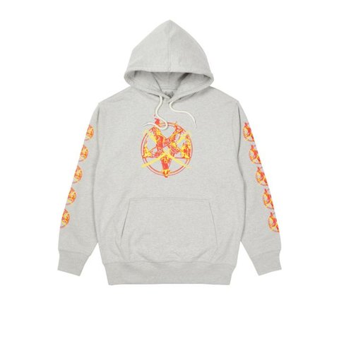 Palace FLAMED HOOD GREY MARL