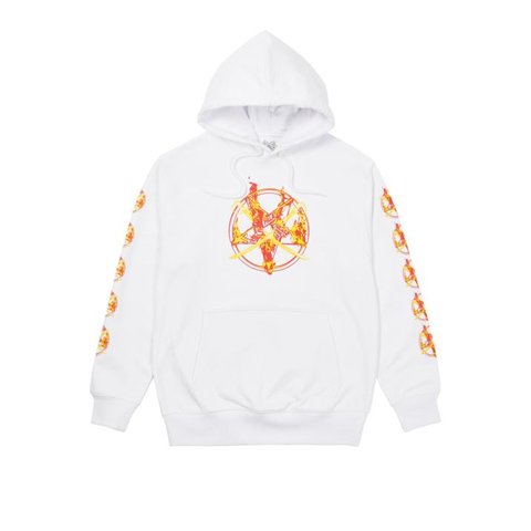 Palace FLAMED HOOD WHITE