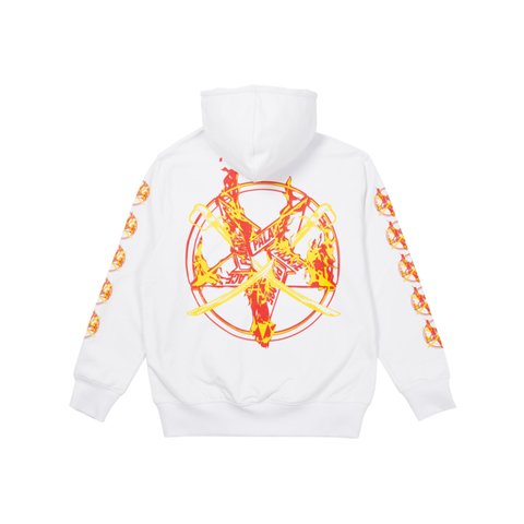 Palace FLAMED HOOD WHITE - Colorway