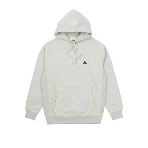 Palace NEO STITCH HOOD GREY MARL