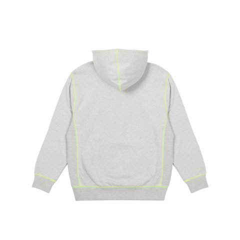 Palace NEO STITCH HOOD GREY MARL - Colorway