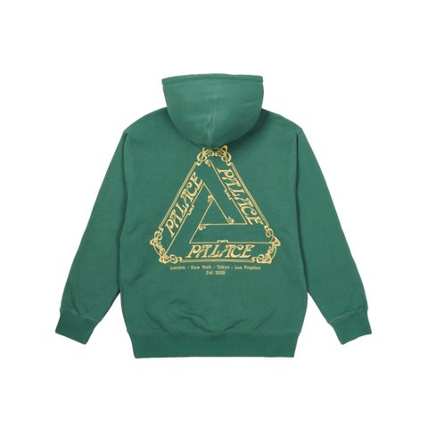 Palace TRI-LE BEURRE HOOD GREEN - Colorway