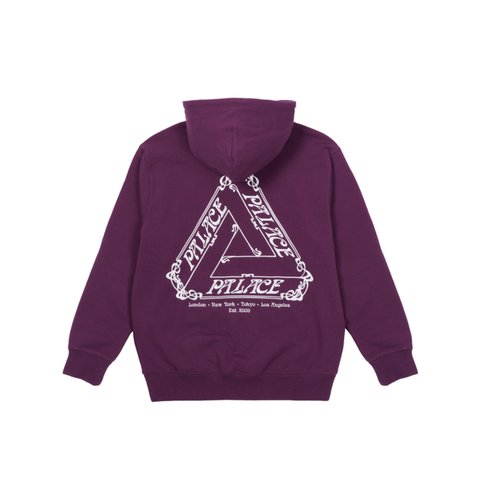 Palace TRI-LE BEURRE HOOD PURPLE - Colorway