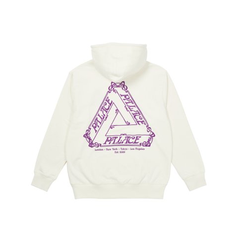 Palace TRI-LE BEURRE HOOD WHITE - Colorway