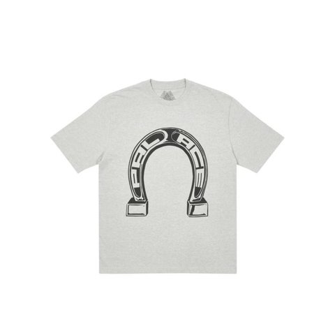 Palace MEDIUM LUCK T-SHIRT GREY MARL