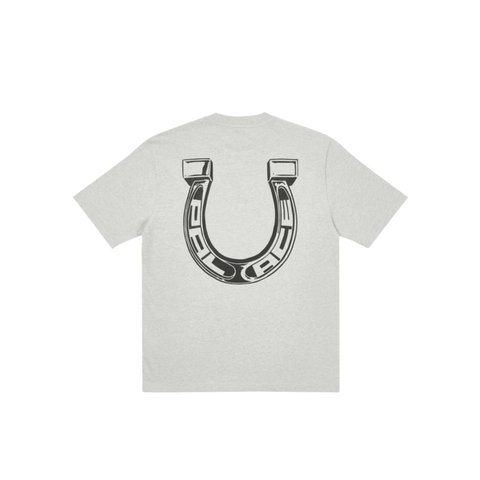 Palace MEDIUM LUCK T-SHIRT GREY MARL - Colorway