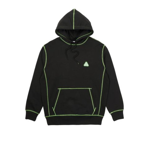 Palace NEO STITCH HOOD BLACK