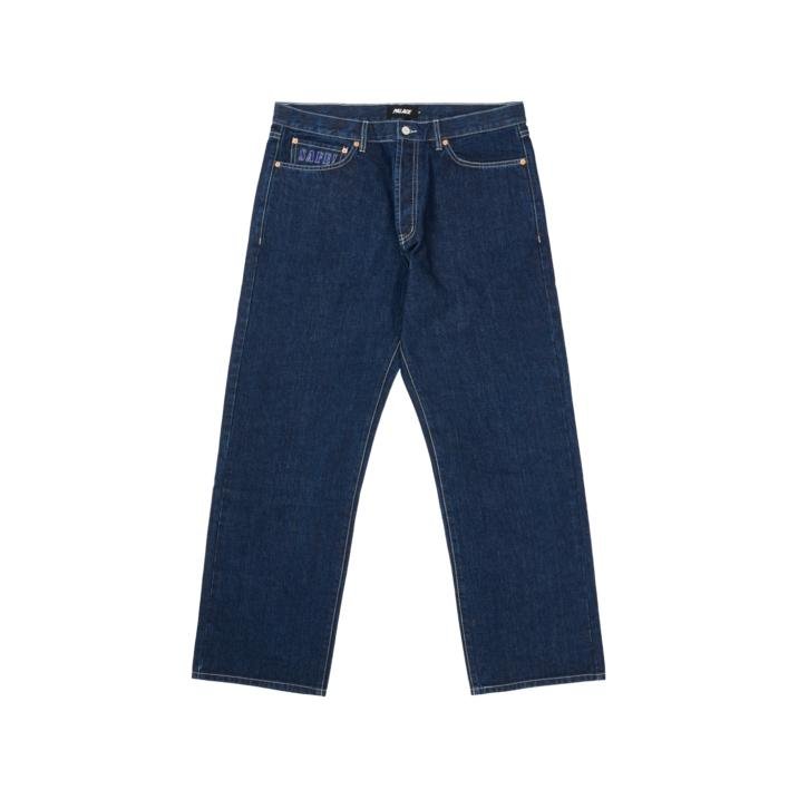 PALACE BAGGIES JEAN INDIGO STONEWASH